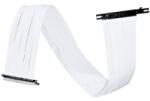 Lian Li Cablu adaptor - extensie Lian Li PW-PCIV-4-90W Riser PCI-e 4.0 X16, 900mm, flexibil, High Speed, EMI Shielding, White