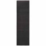 vidaXL fekete természetes szizálszőnyeg 100x350 cm 136333