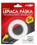 JUNIOR Bandă adezivă cu spumă dublu JUNIOR 19 mm x 3 m