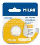 MILAN Bandă adezivă cu două fețe 15 mm x 10 ms cu distribuitor - blister