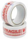 JUNIOR Bandă adezivă 48 mm x 66 ms cu imprimare - Fragilă!
