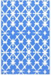  Vidaxl kék-fehér PP kültéri szőnyeg 190 x 290 cm 310447