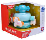toy - Jucarie muzicala educativa Carusel Huanger, albastru (J27378)