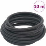 vidaXL fekete gumi és PVC hibrid légtömlő 0, 6" 10 m 154494
