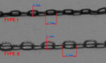 Master Tools 40cm universal fine chains set (2 types) 1: 700 (06624)