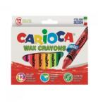 CARIOCA Creioane cerate D-12mm 12 culori/cutie Wax Crayon Maxi CARIOCA (9850)