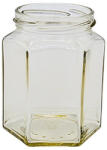  278ml Konzerv Üveg Hexagon (401-00029)
