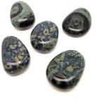 R. M. ékszer Átfúrt Jáspis kambaba csepp medál (020538)