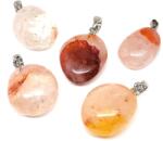 R. M. ékszer Medál hematoid vörös 2-3cm (021212)