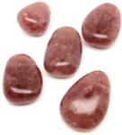 R. M. ékszer Átfúrt Eperkvarc csepp medál (020988)