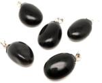 R. M. ékszer Csepp medál obszidián 20-25mm (021021)