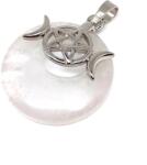 R. M. ékszer Fánk medál istennő Hegyikristály 3cm (021690)