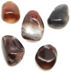 R. M. ékszer Átfúrt Achát Botswana csepp medál (020500)