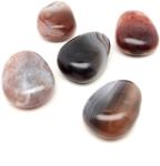 R. M. ékszer Átfúrt Achát Botswana csepp medál A (020510)