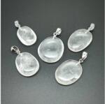 R. M. ékszer Lencse medál Hegyikristály 2-3cm (MDG) (021272)