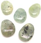 R. M. ékszer Átfúrt Prehnit csepp medál (020551)