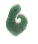 R. M. ékszer Átfúrt medál Aventurin maori horog 30x45mm (021199)