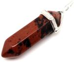 R. M. ékszer Vogel medál Obszidián mahagóni 8x30mm (021776)