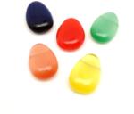 R. M. ékszer Átfúrt Macskaszem szintetikus csepp medál (021798)