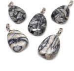 R. M. ékszer 20/25mm Pinolit csepp medál (056602)