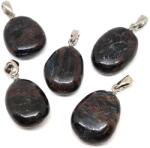 R. M. ékszer 20/25mm Arfvedsonite csepp medál (056607)