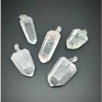 R. M. ékszer Csúcs medál Hegyikristály 2-4cm (021892)