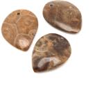 R. M. ékszer Medál korall csepp 3x4cm (109134)