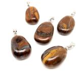 R. M. ékszer 20/25mm Tigrisvas csepp medál (056578)