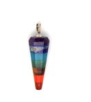 R. M. ékszer Medál csakra hatlap gúla 1, 5x4cm (020635)