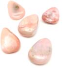 R. M. ékszer Átfúrt Opál pink csepp medál 25/30mm (020984)