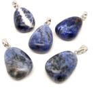 R. M. ékszer 20/25mm Szodalit csepp medál (056556)