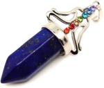 R. M. ékszer Csúcs medál fém buddha lapis 12x60mm (020925)