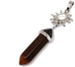 R. M. ékszer Vogel medál fém nap Tigrisszem 8x35mm (021769)