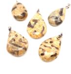 R. M. ékszer Csepp medál írás gránit (MDG) (021043)