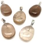 R. M. ékszer 20/25mm Füstkvarc csepp medál (056514)