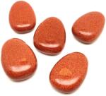 R. M. ékszer Átfúrt Goldstone vörös csepp medál (020526)