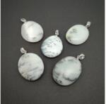 R. M. ékszer Lencse medál Merlinit (MDG) (021204)