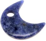 R. M. ékszer Szodalit medál átfúrt félhold 35mm (021320)