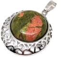 R. M. ékszer Kerek medál fém Unakit 3cm (020721)