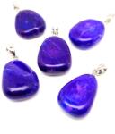 R. M. ékszer 20/25mm Howlit lila csepp medál (056526)