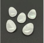 R. M. ékszer Átfúrt Kalcit pink csepp medál (021085)