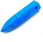 R. M. ékszer Howlit kék medál átfúrt csiszolt csúcs 35-45mm (021367)
