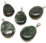 R. M. ékszer 20/25mm Achát moha csepp medál (056502)