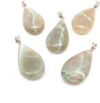 R. M. ékszer Csepp medál garnierit (MDG) (021044)