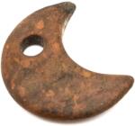 R. M. ékszer Pirit medál átfúrt félhold 30mm (021338)