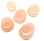 R. M. ékszer Átfúrt Aventurin pink csepp medál 25/30mm (020856)