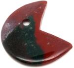 R. M. ékszer Achát indiai medál átfúrt pacman 30mm (021353)