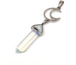 R. M. ékszer Vogel medál fém hold Opalit 8x35mm (021759)