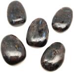 R. M. ékszer Átfúrt Arfvedsonite csepp medál (020871)