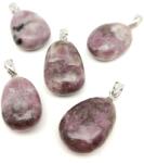 R. M. ékszer 20/25mm Lepidolit csepp medál (056540)